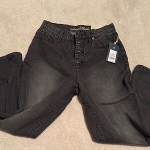 Size 2 (oversized) Universal Thread Women’s Dark Gray Relaxed Jeans